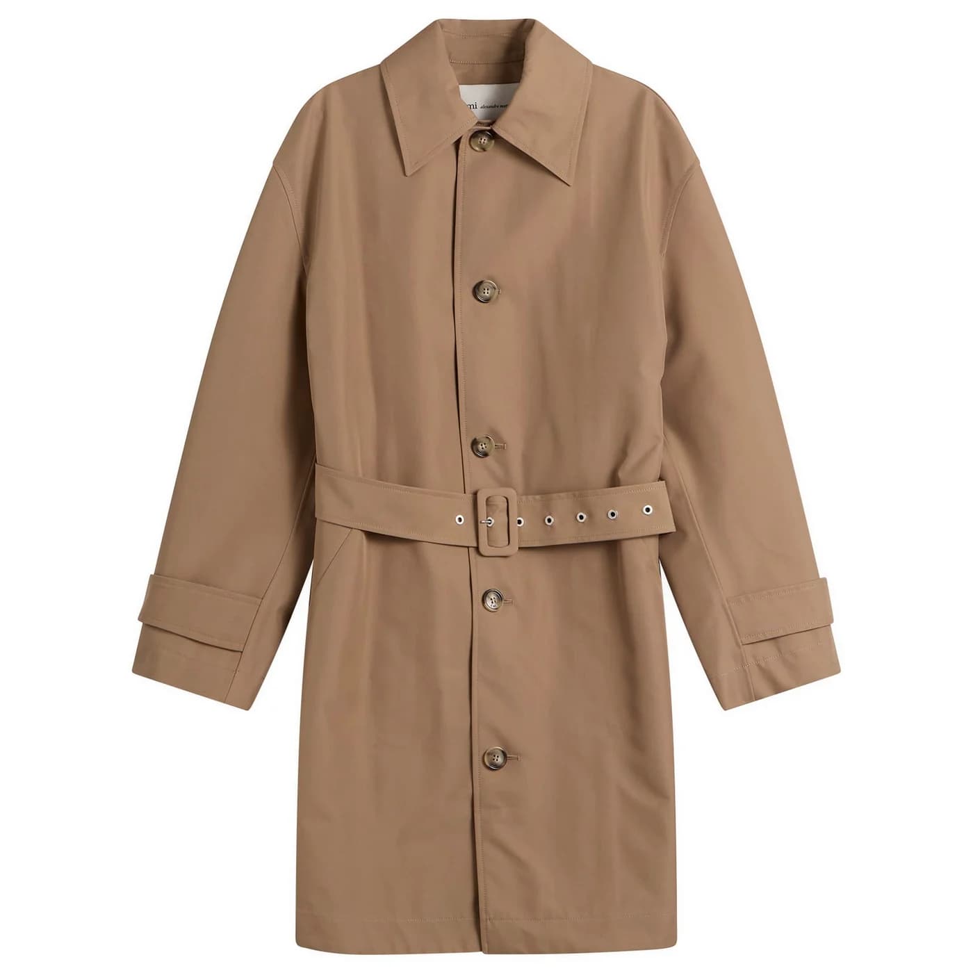 AMI Paris Water Repellent Cotton Mac メイン画像