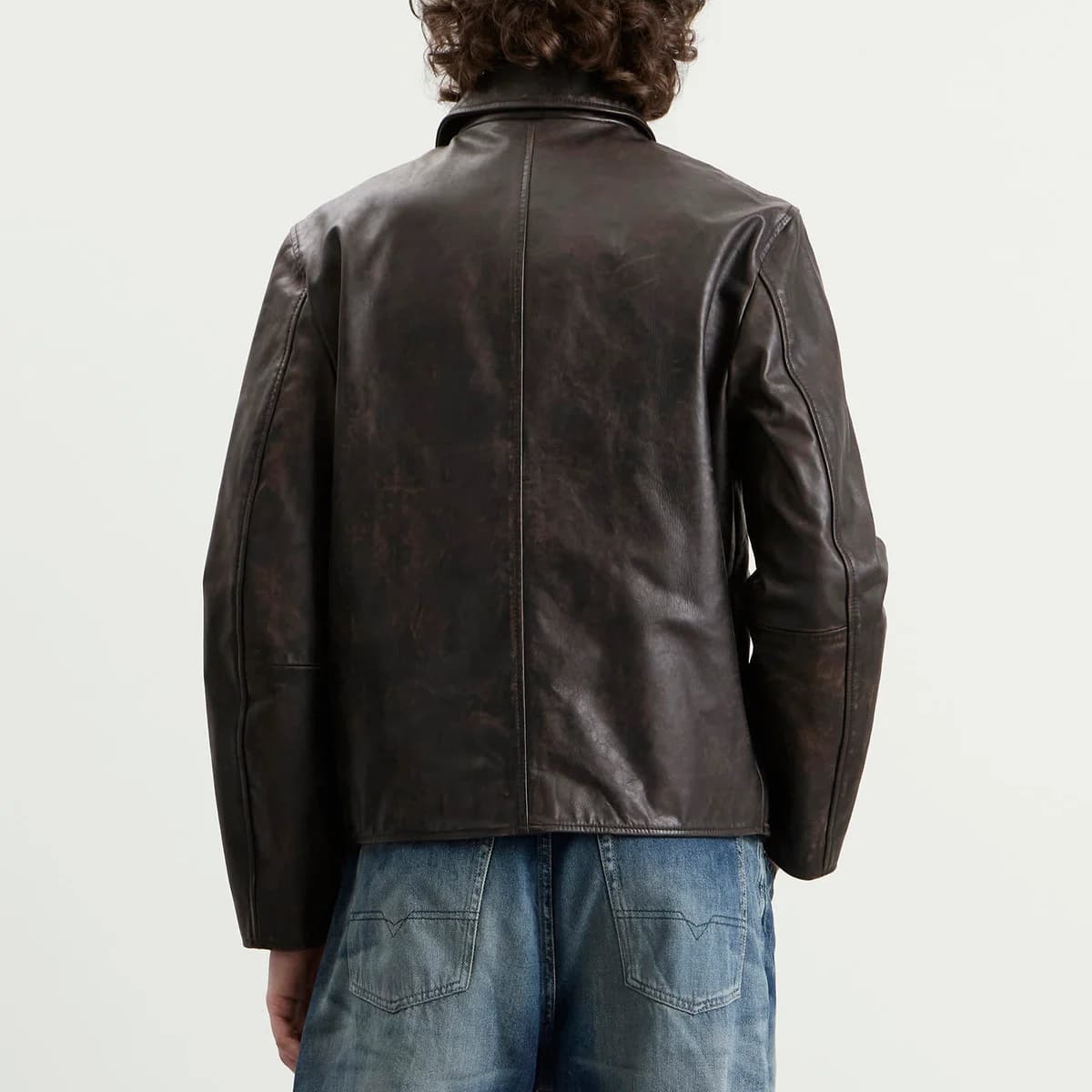 Diesel Leather Jacket 詳細画像 2