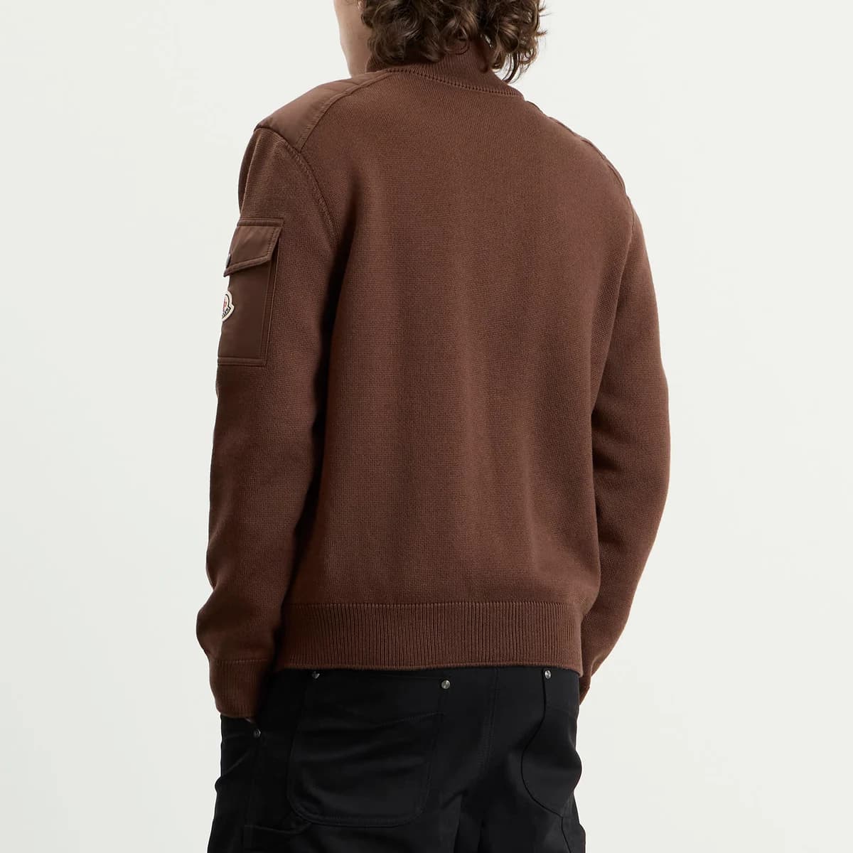 Moncler Hybrid Wool Zip Through 詳細画像 2