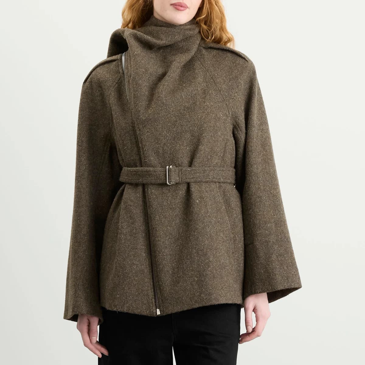 Rick Owens Flight Scarf Jacket 詳細画像 1