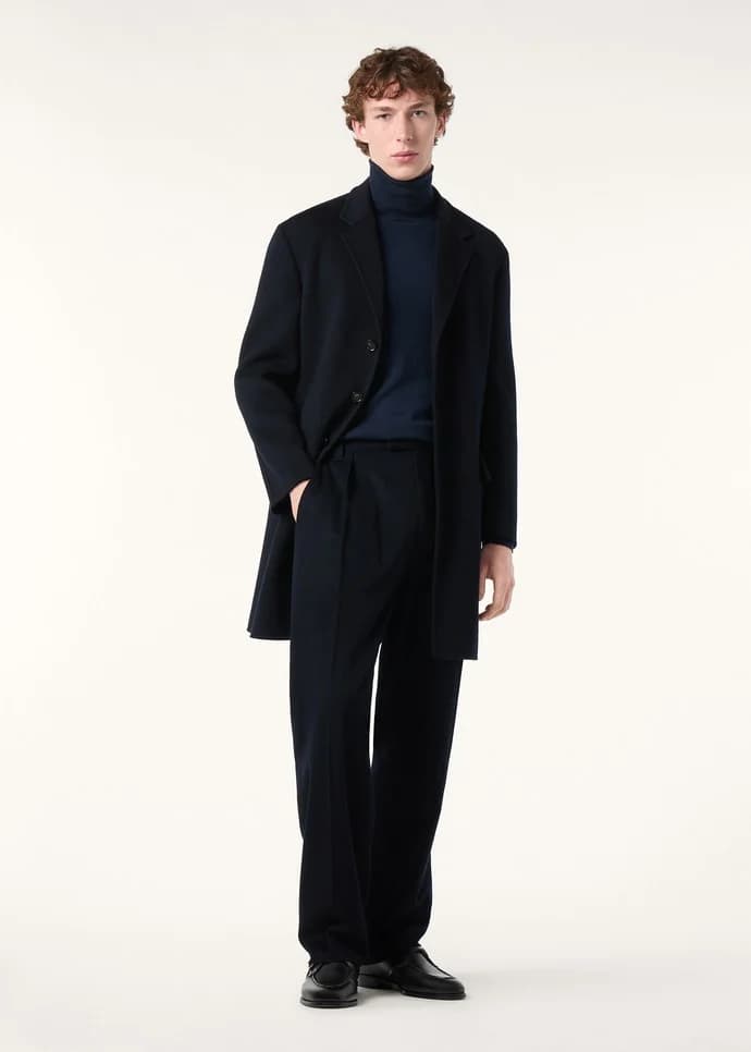 Loro Piana Paolo Coat Baby Cashmere Rain System メンズコート メイン画像
