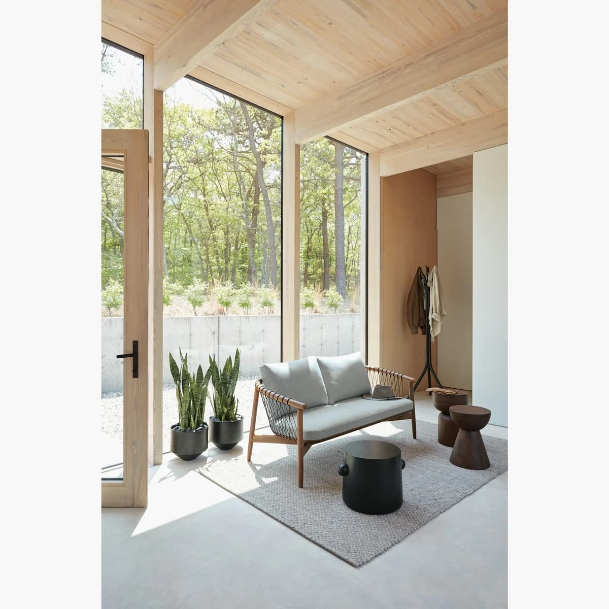 Geiger Crosshatch Settee 詳細画像 6