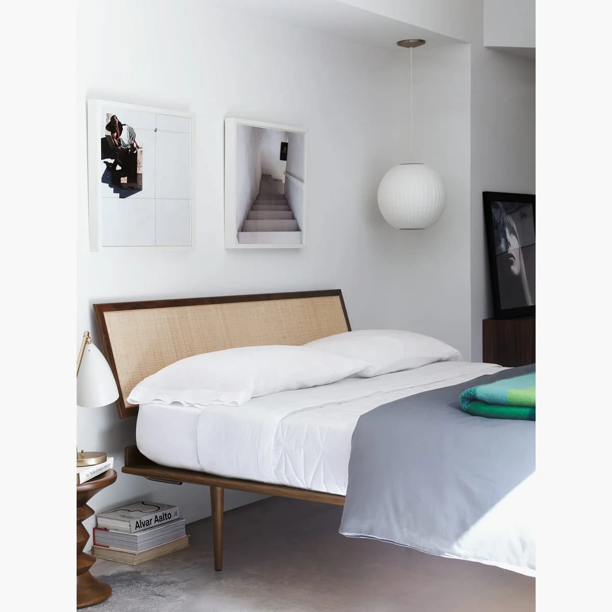 Herman Miller Nelson Thin Edge Bed, Veneer 詳細画像 6