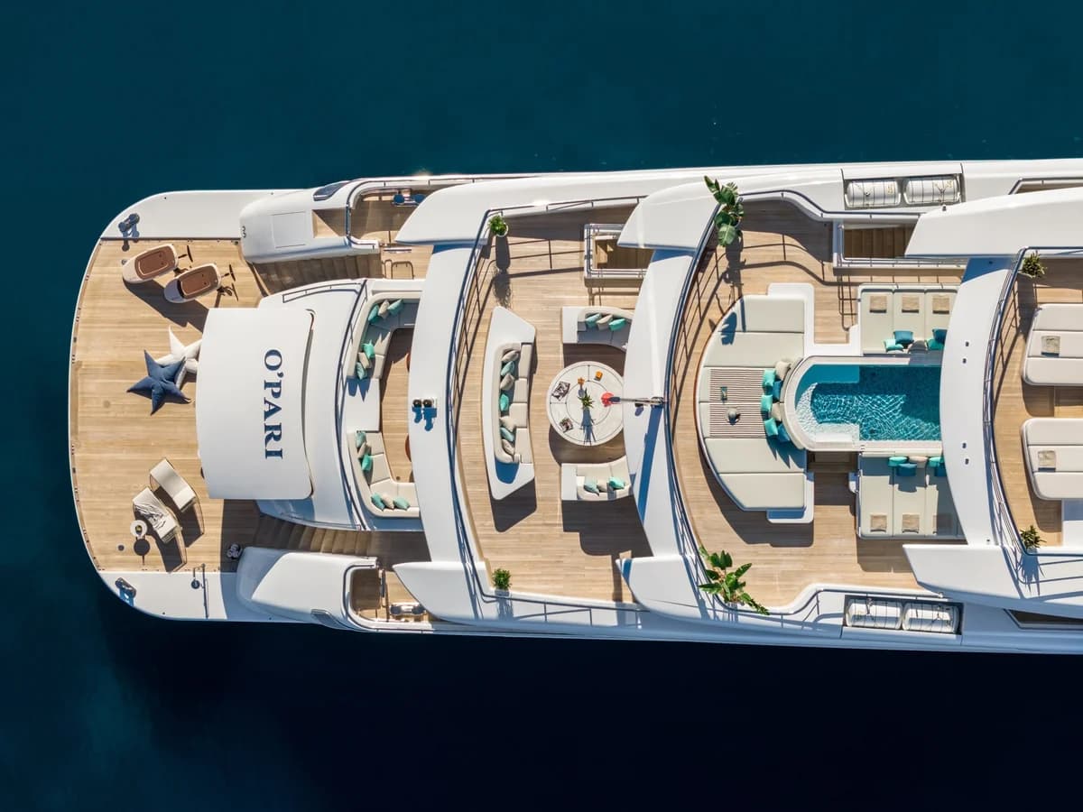 95m / 312ft Golden Yachts O'PARI ヨットチャーター 詳細画像 3